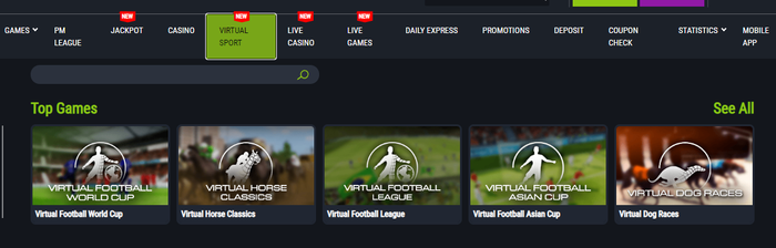 pmbet virtual games