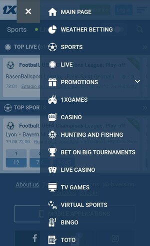 1xbet mobile